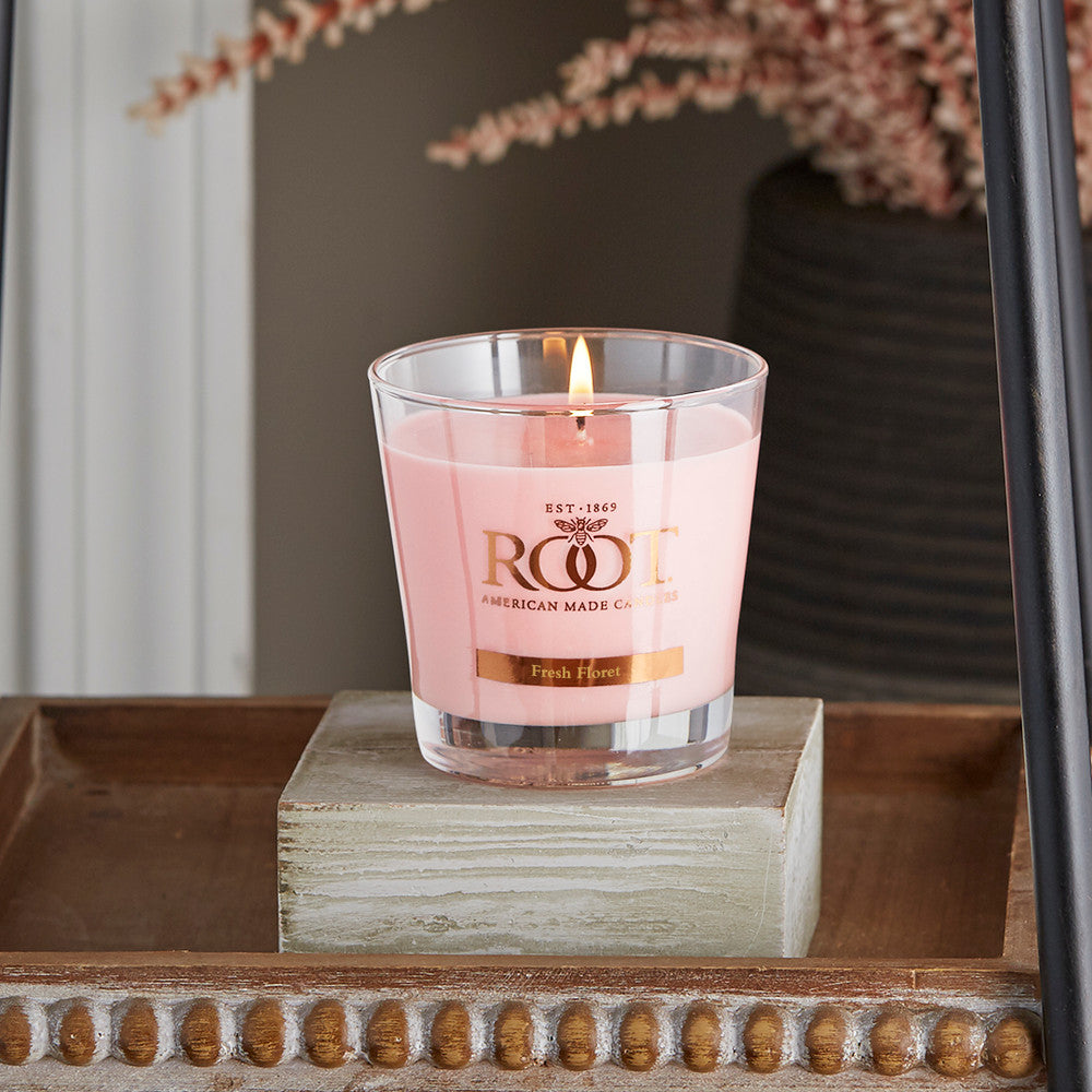 Fresh Floret Small Veriglass Candle