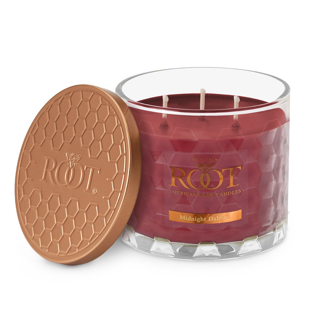 Midnight Dahlia 3 Wick Honeycomb