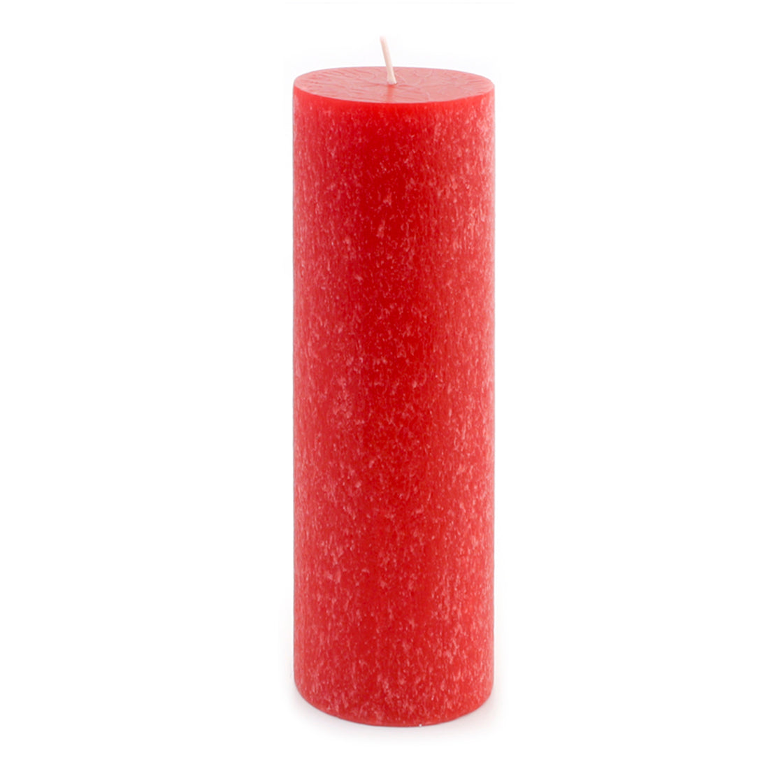 Timberline Red Unscented Pillar Candle