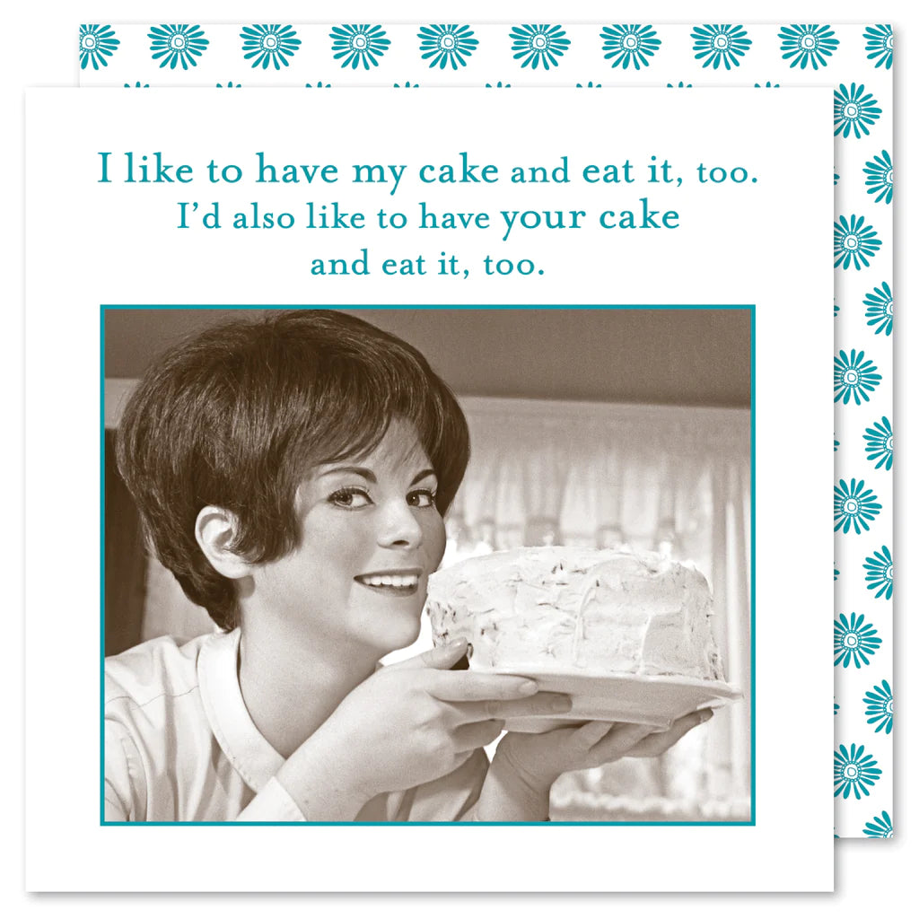 Cake and Eat It, Too Cocktail Napkins