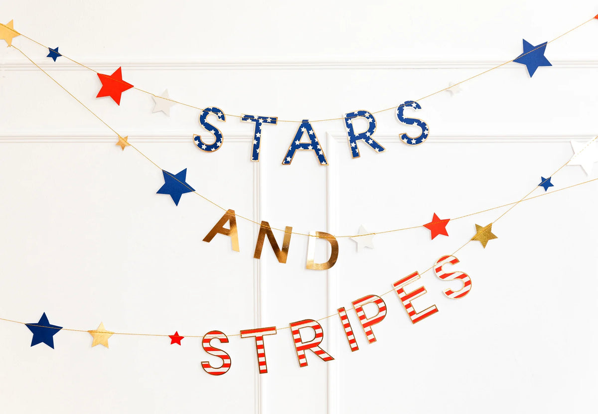 Stars And Stripes Banner Set