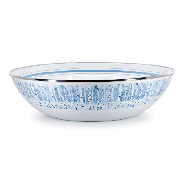 Aspen Grove Enamelware Salad/Serving Bowl