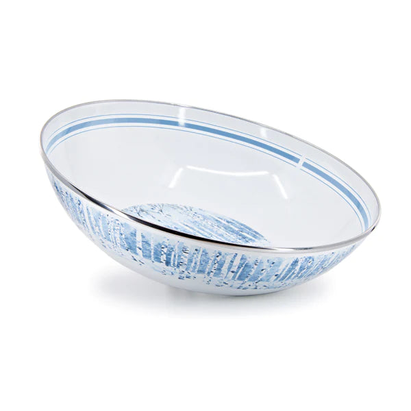 Aspen Grove Enamelware Salad/Serving Bowl