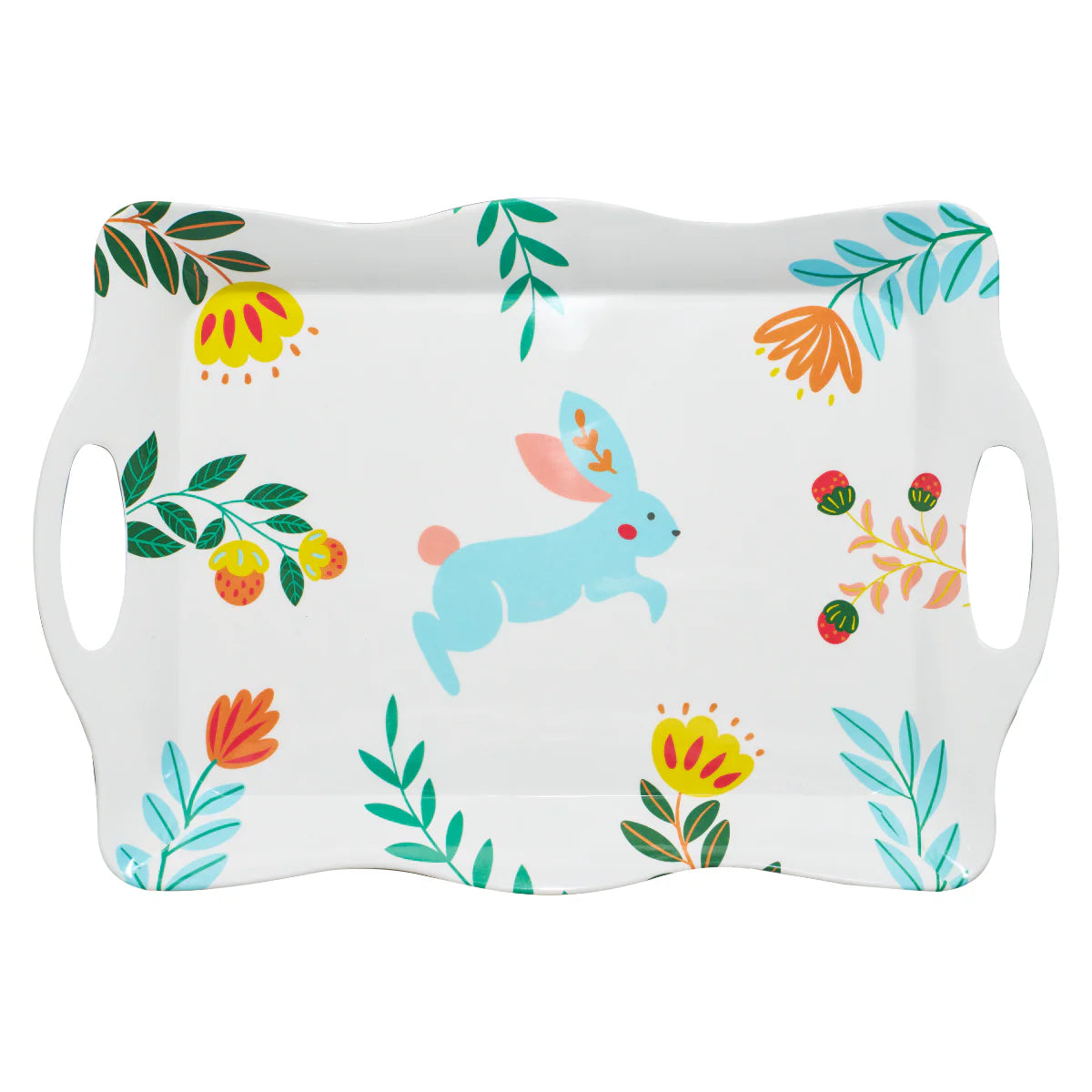 Folklore Easter Melamine Wavy Tray