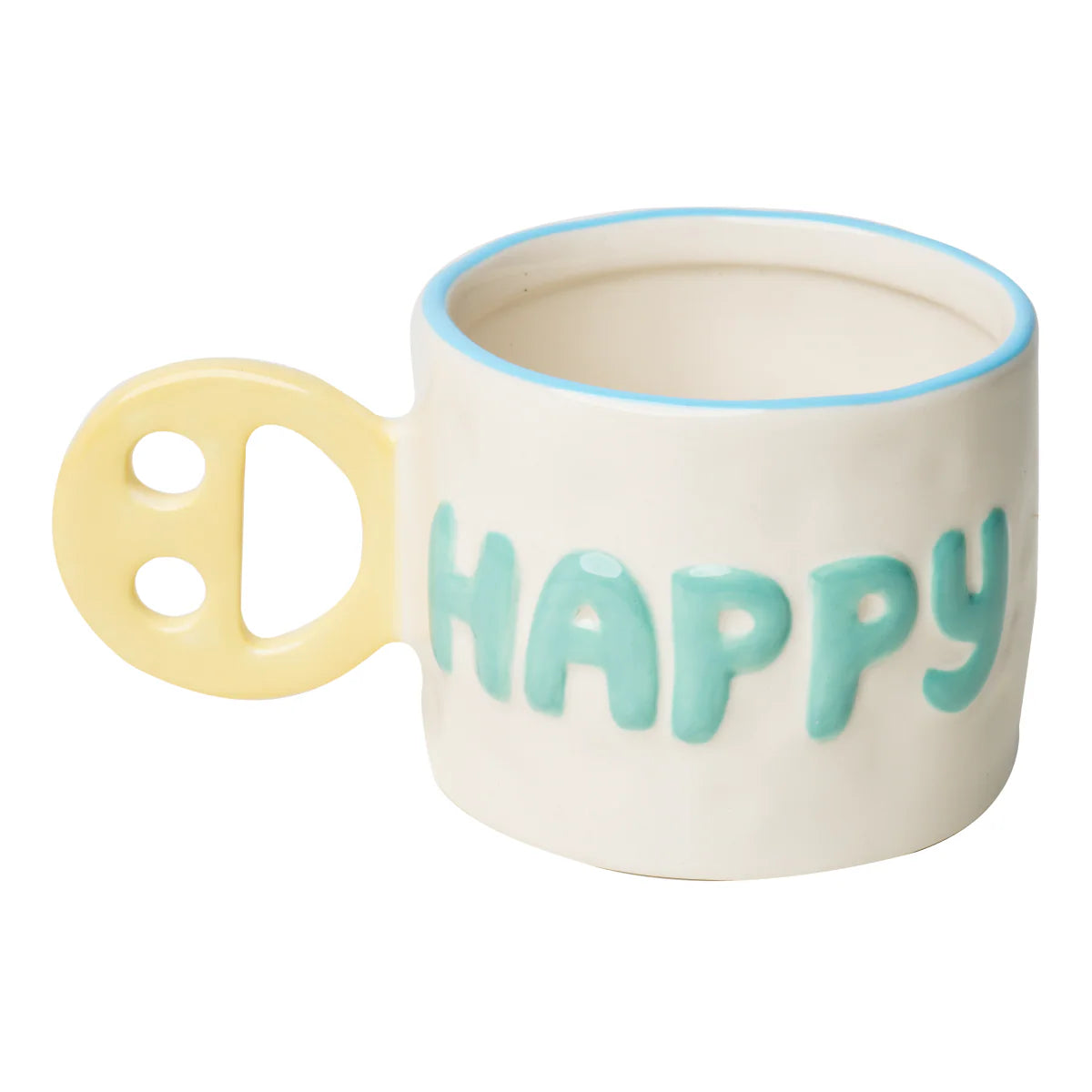Happy Ceramic Message Mug