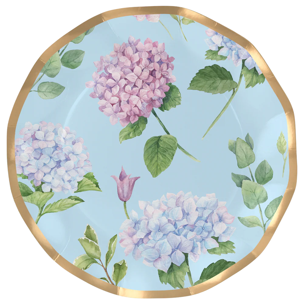 Hydrangea Dinner Plates