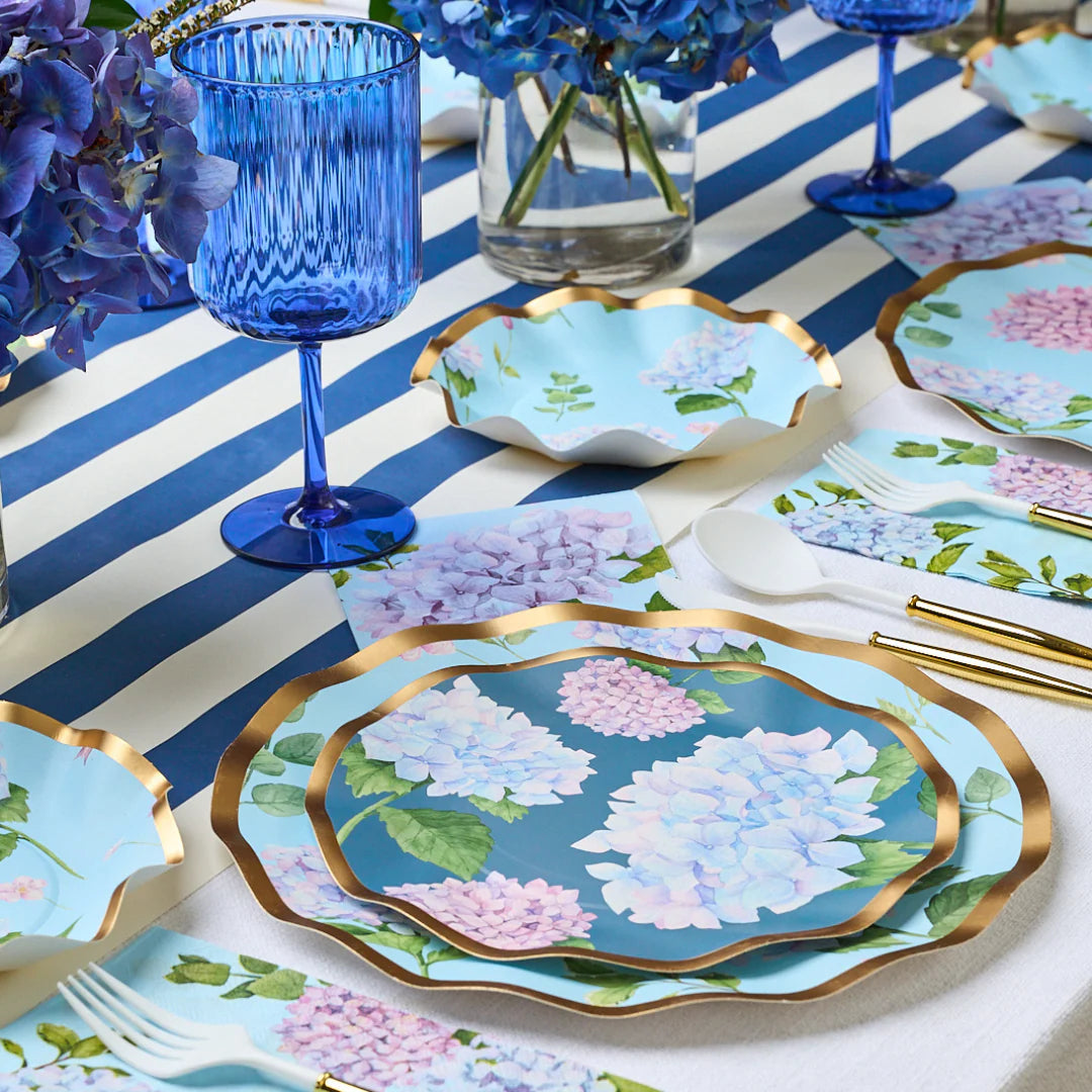 Hydrangea Salad Plates