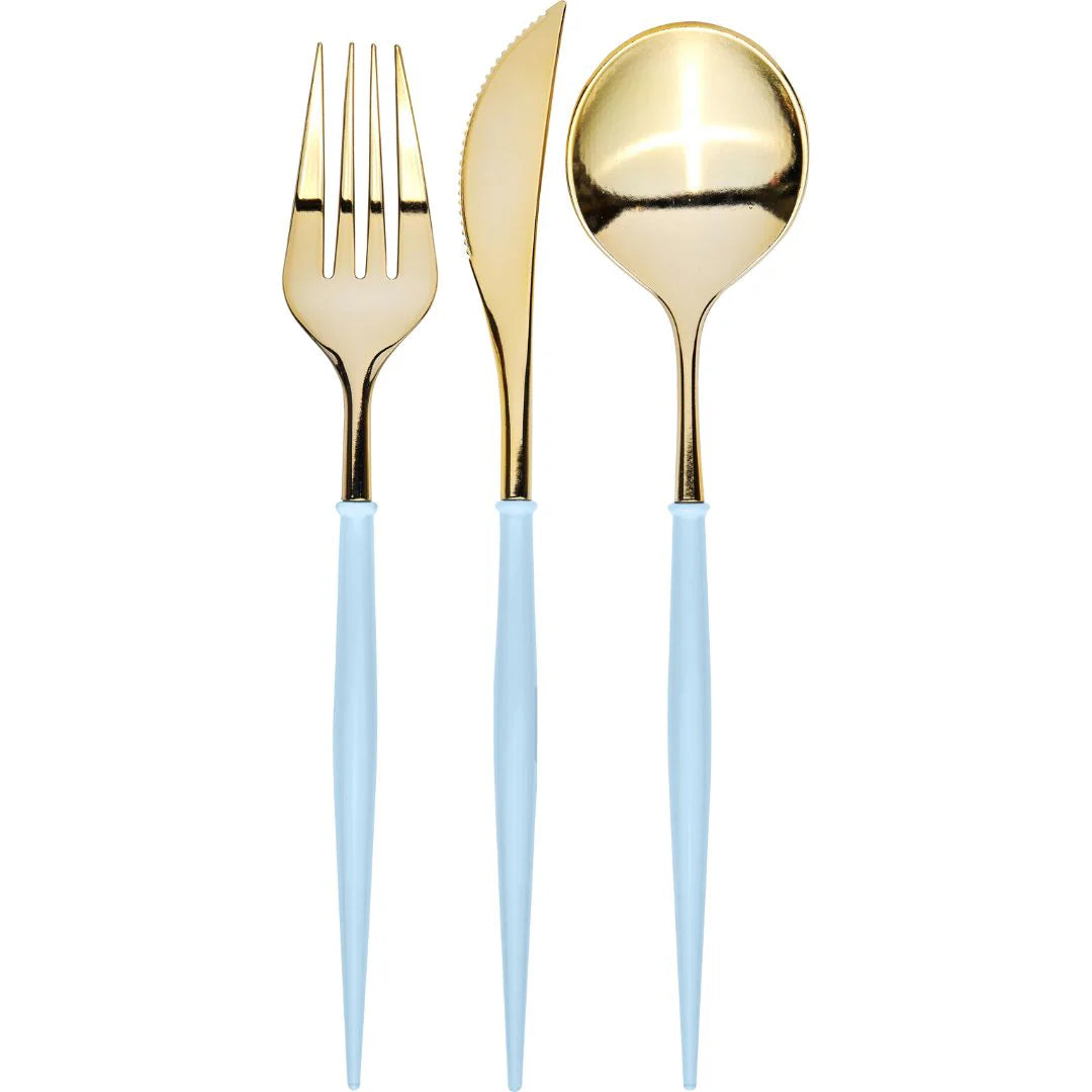 Sky Blue Bella Assorted Cutlery Set