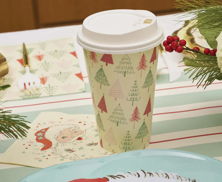 Vintage Santa To-Go-Cups