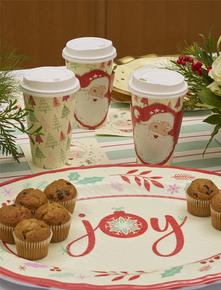 Vintage Santa To-Go-Cups
