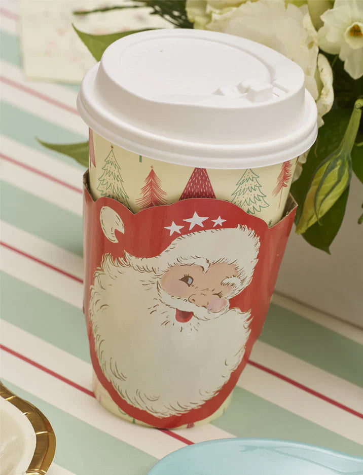 Vintage Santa To-Go-Cups