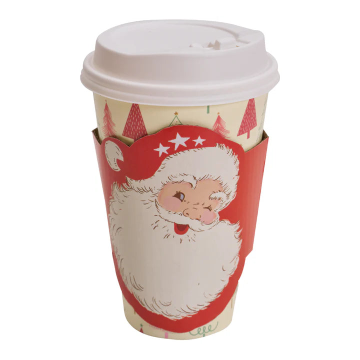 Vintage Santa To-Go-Cups