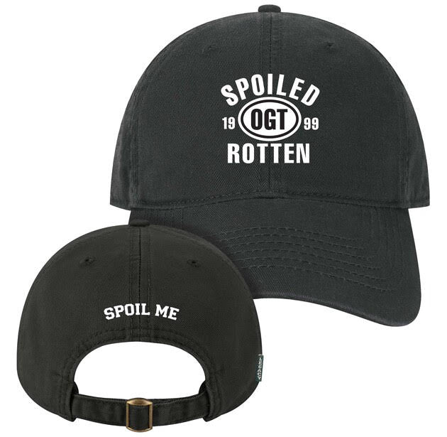 Spoiled Rotten Relaxed Twill Hat Black