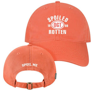 Spoiled Rotten Relaxed Twill Hat Coral