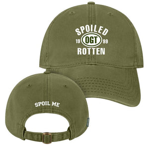 Spoiled Rotten Relaxed Twill Hat Dark Olive