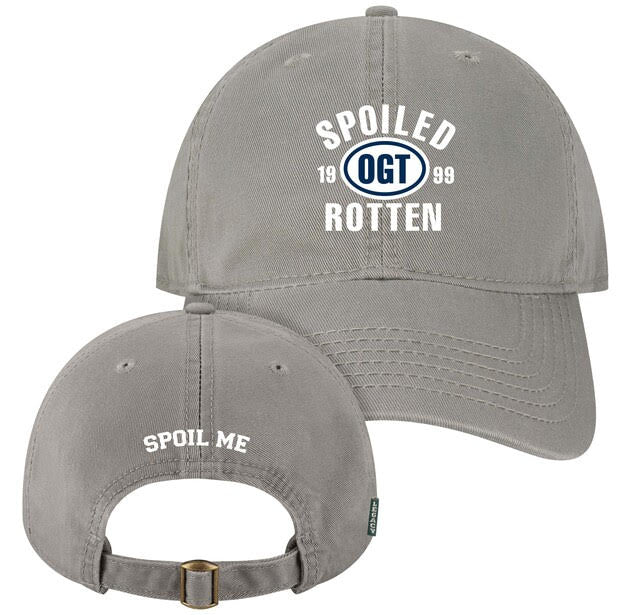 Spoiled Rotten Relaxed Twill Hat Grey