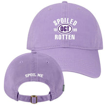 Load image into Gallery viewer, Spoiled Rotten Relaxed Twill Hat Lavender