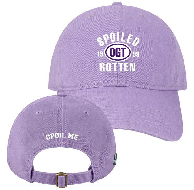 Spoiled Rotten Relaxed Twill Hat Lavender