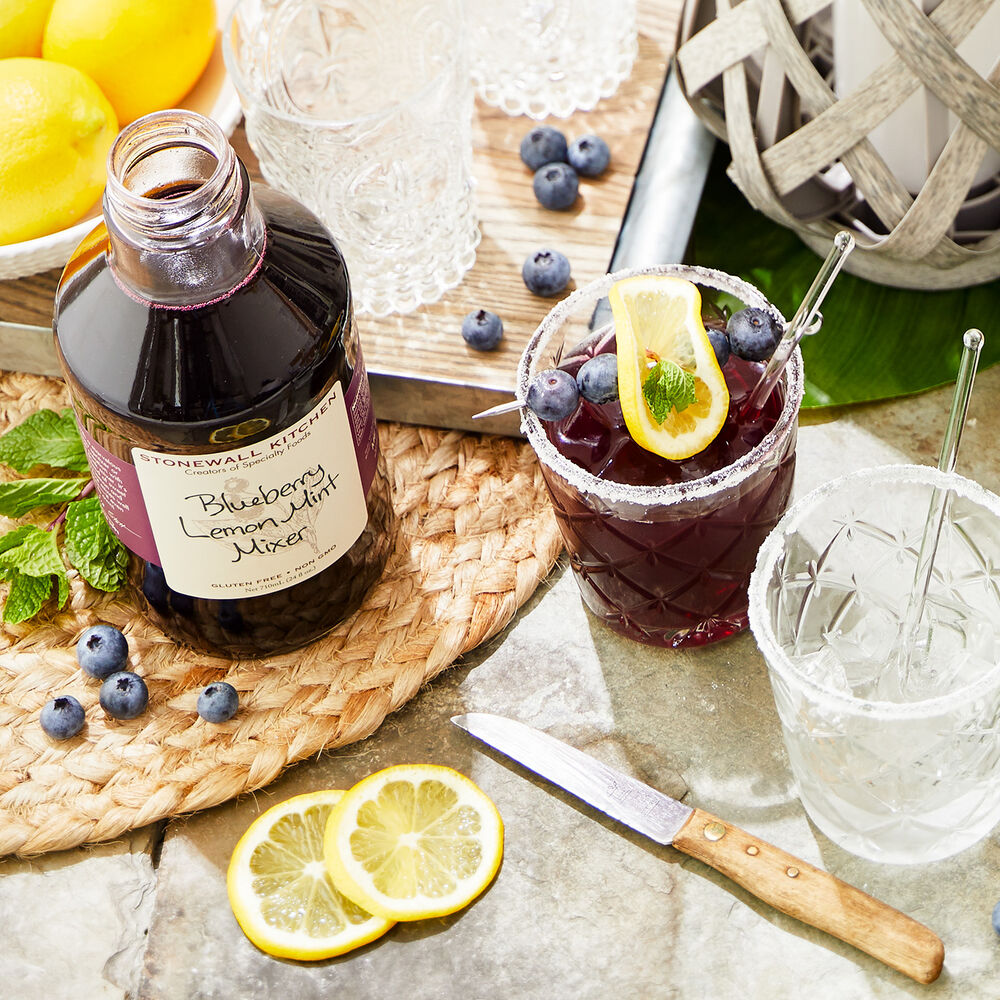 Blueberry Lemon Mint Mixer