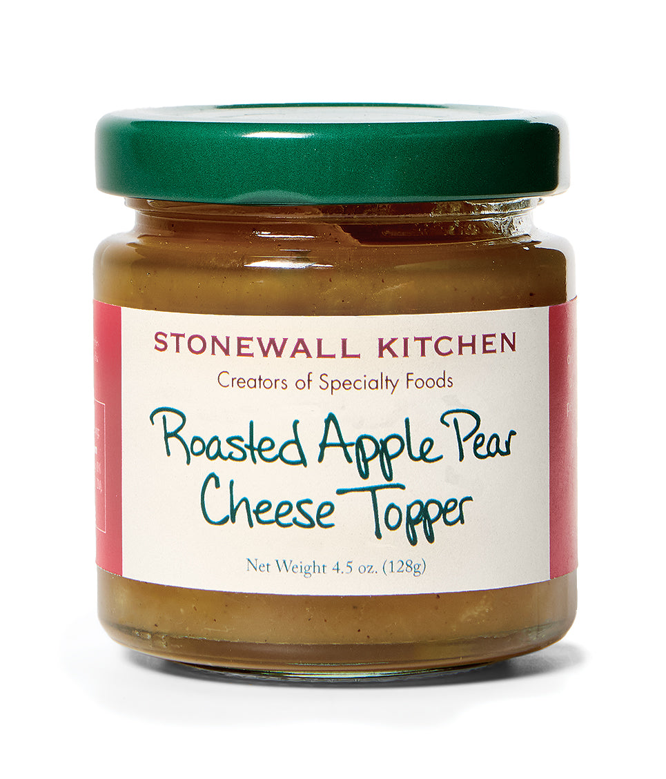 Roasted Apple Pear Cheese Topper