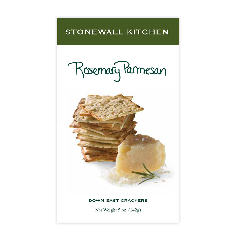 Rosemary Parmesan Down East Crackers