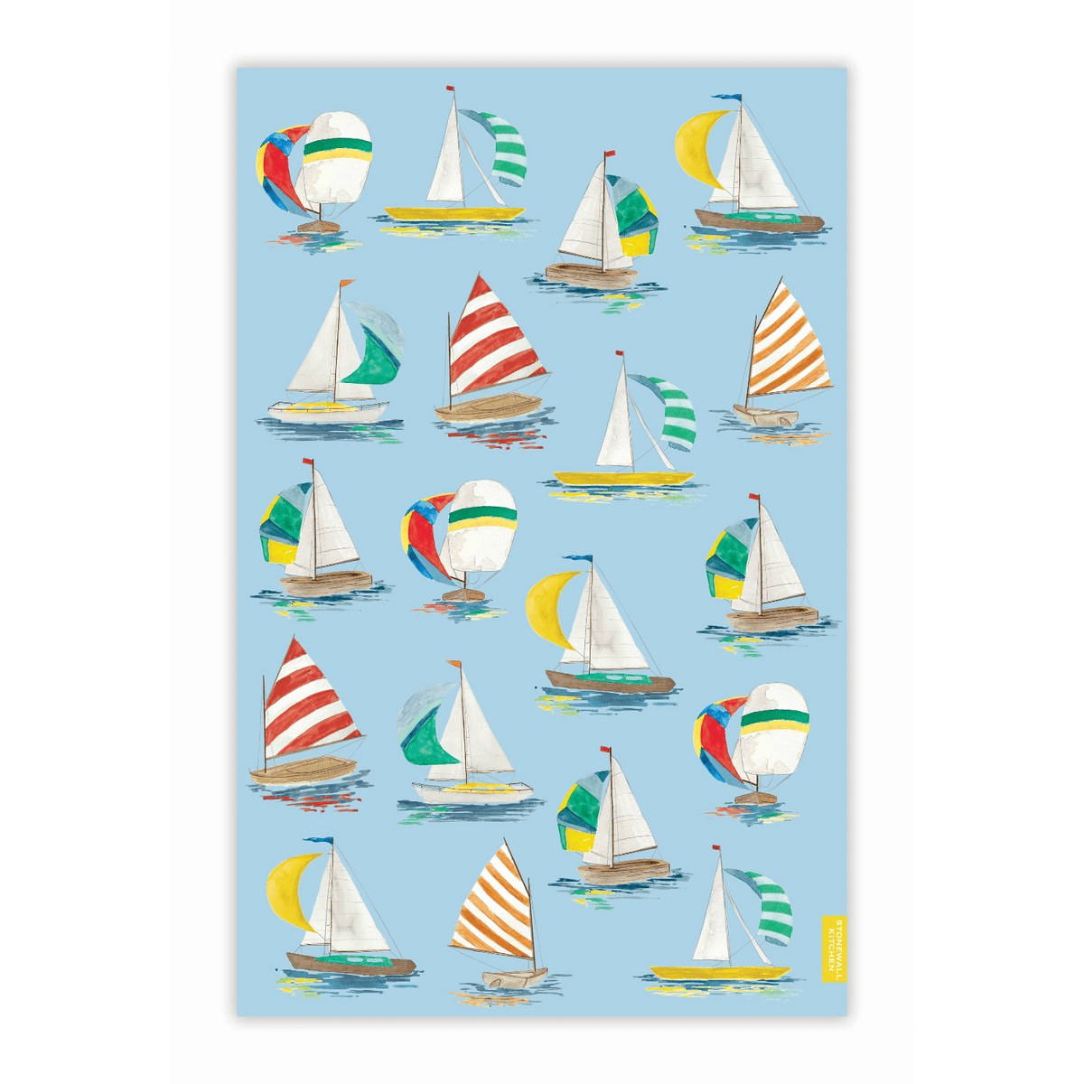 Sail Away Tea Towel