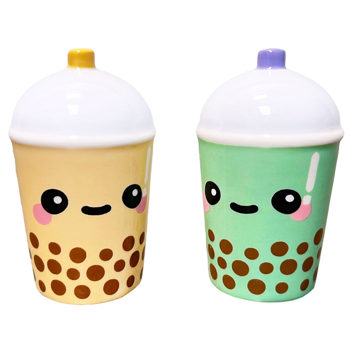 Boba Tea Salt & Pepper Shakers