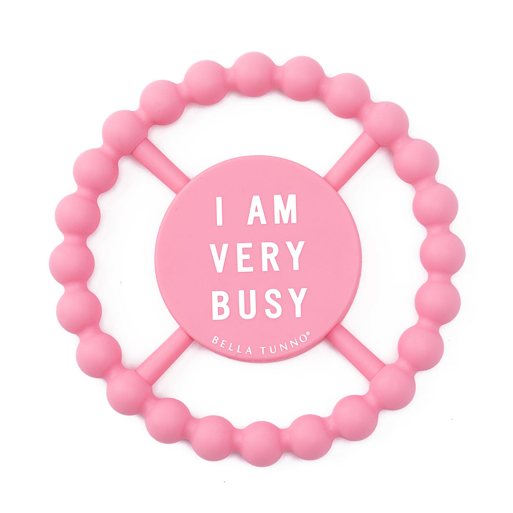 I am Very Busy Happy Teether