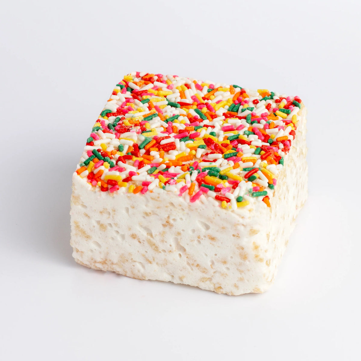 Rainbow Sprinkles Crispy Treat