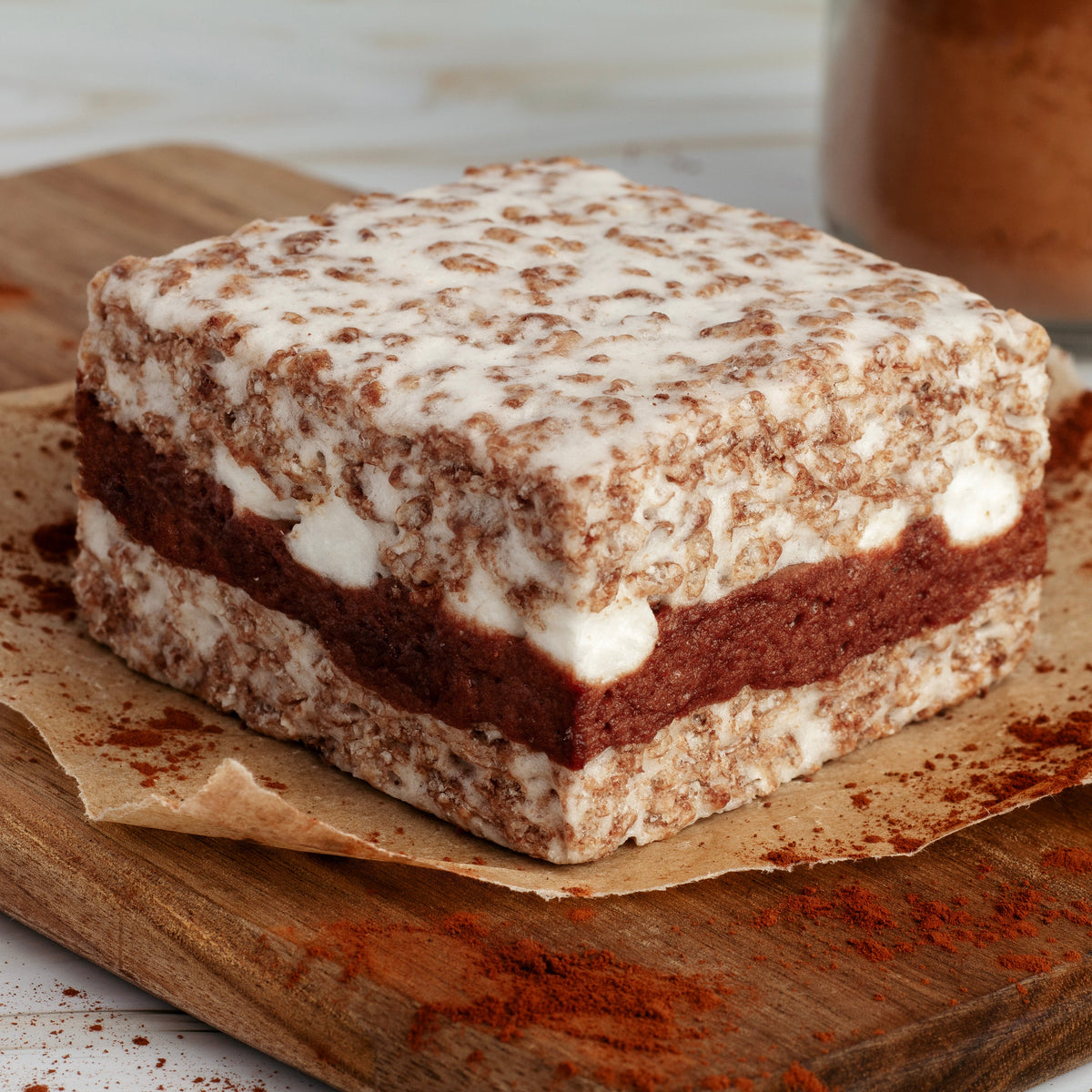 Cocoa Crispy Crispy Treat