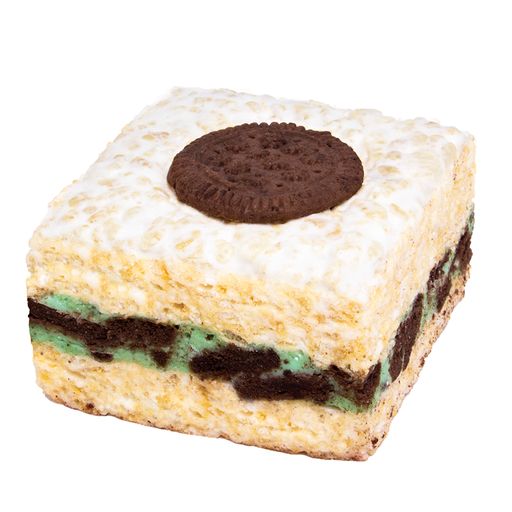 Mint Cookies &amp; Cream Crispy Treat