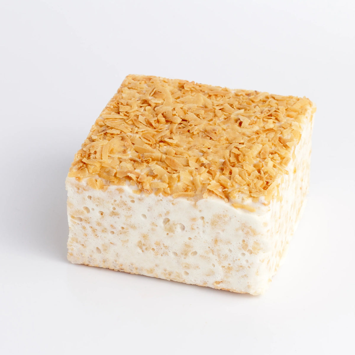 Toasted Coconut Crispy Treat