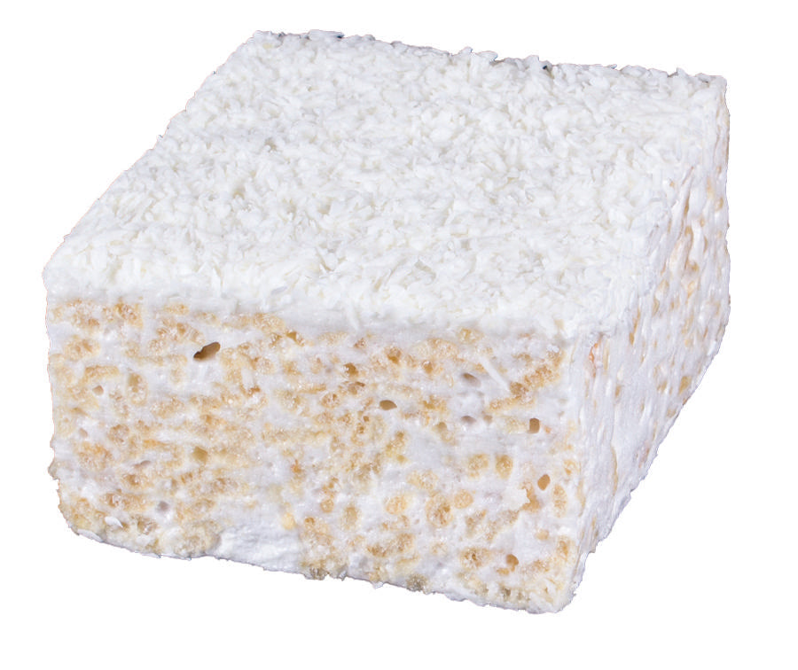 White Coconut Crispy Treat