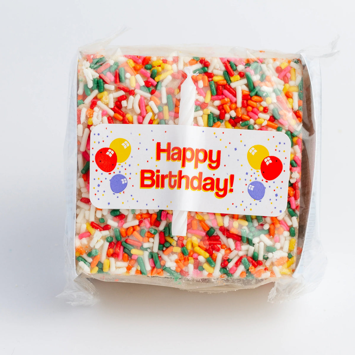 Happy Birthday Crispy Treat