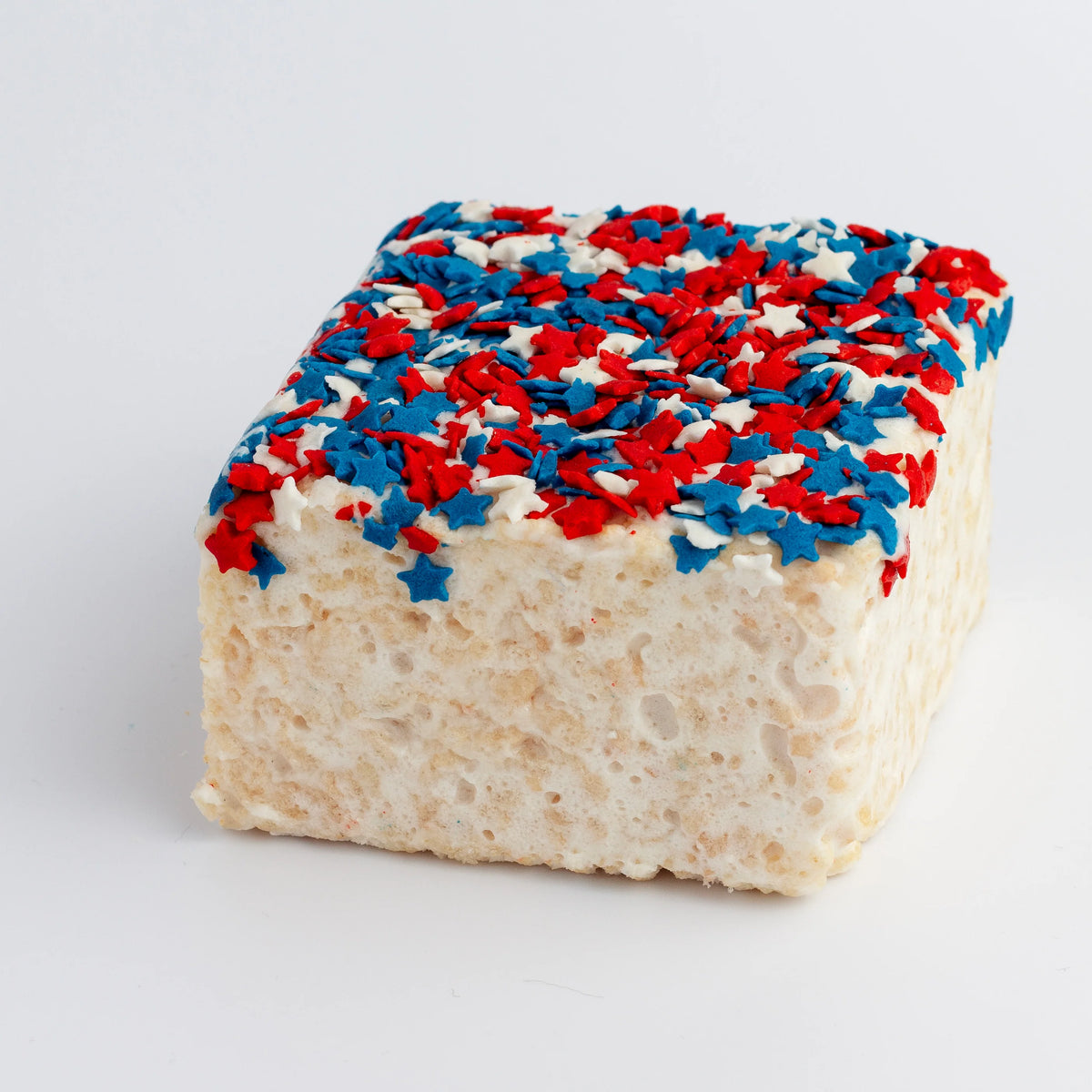 Patriotic Stars & Sprinkles Crispy Treat