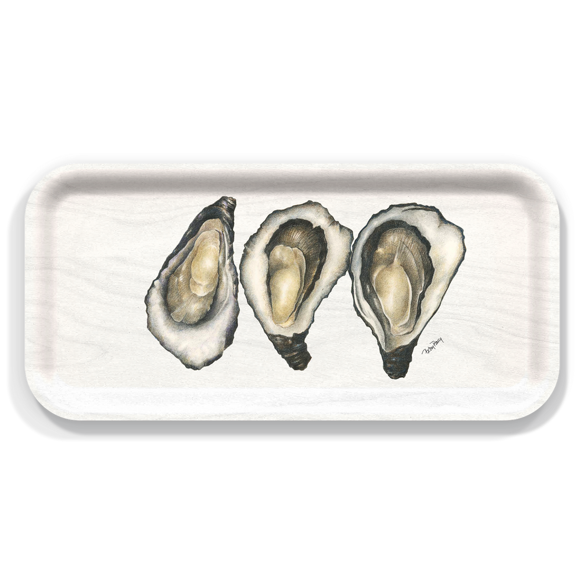 Three Oysters Small Tray