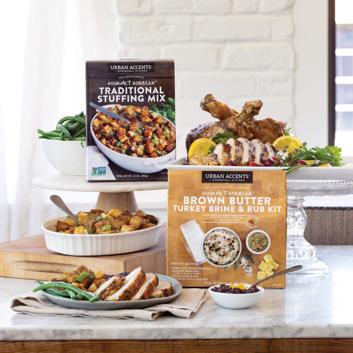 Gourmet Gobbler™ Brown Butter Turkey Brine &amp; Rub Kit