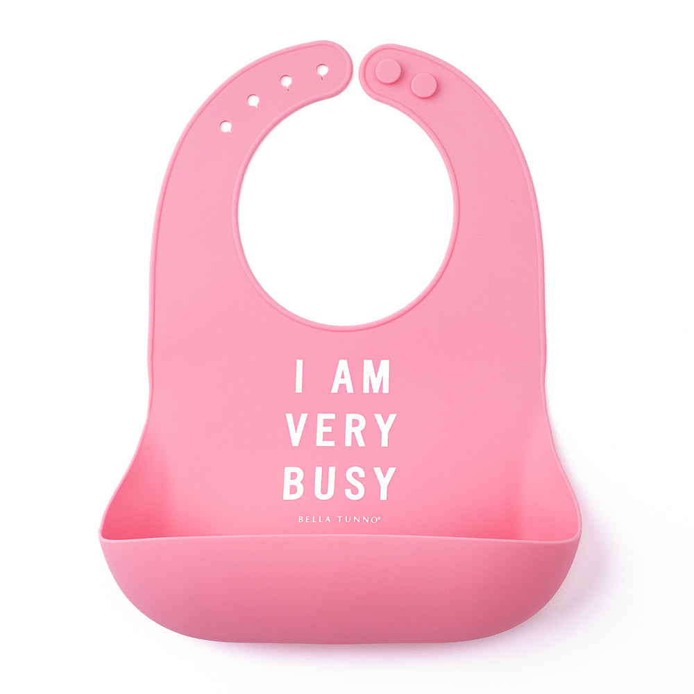 I Am Very Busy Wonder Bib