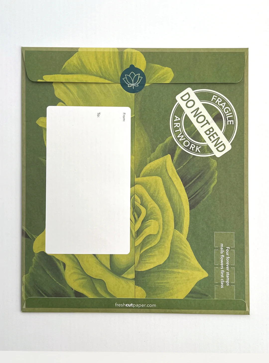 White Roses Pop-Up Flower Bouquet Card