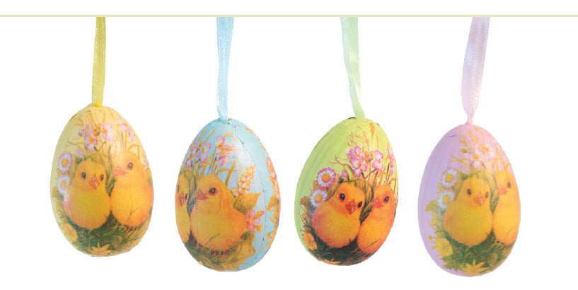 Chicks &amp; Bunnies Decorative Eggs