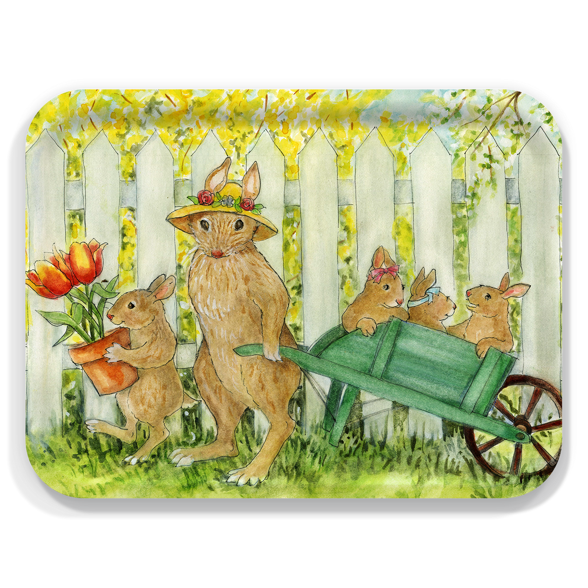 Easter Parade Large Tray