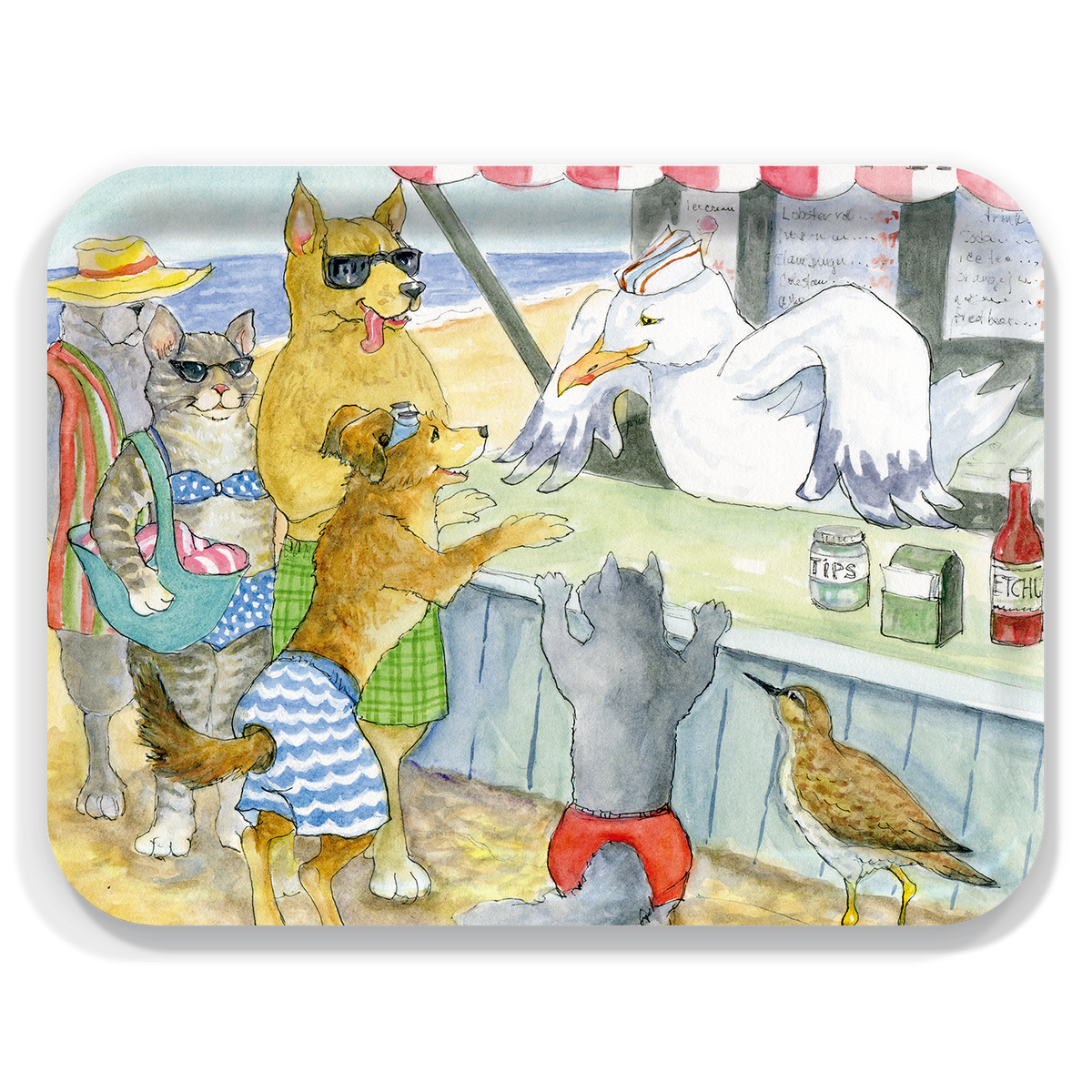 Snack Bar Large Tray