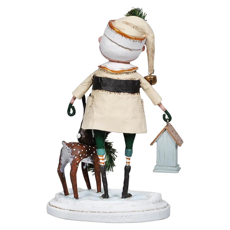 Woodland Santa Figurine by Lori Mitchell