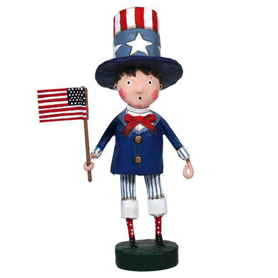 Yankee Doodle Boy Figurine by Lori Mitchell