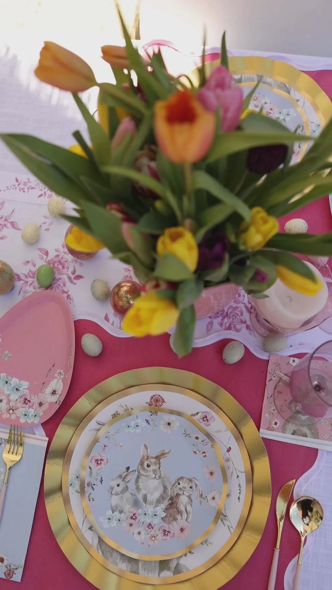 Charming Easter Shaped Plates