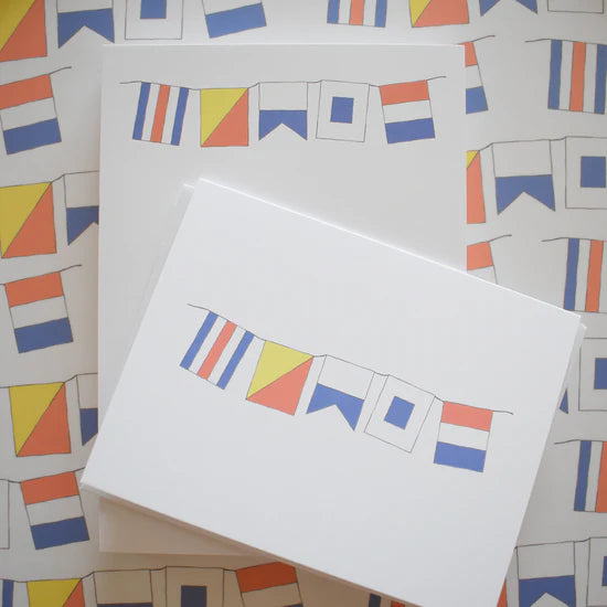 Coast Flags Gift Wrap