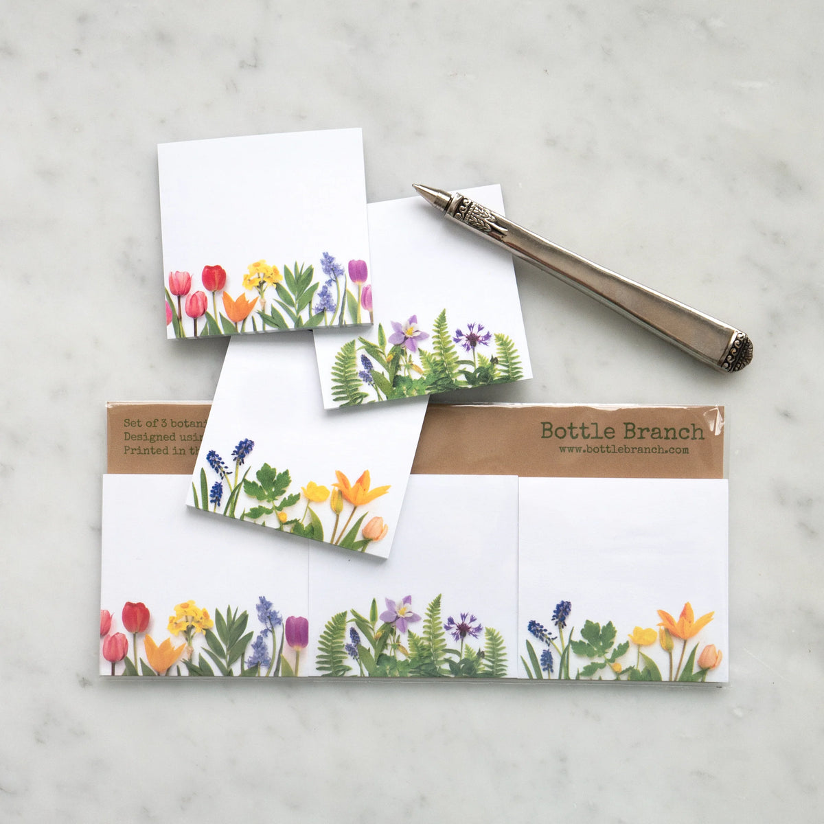 Colorful Spring Sticky Notes Set of 3