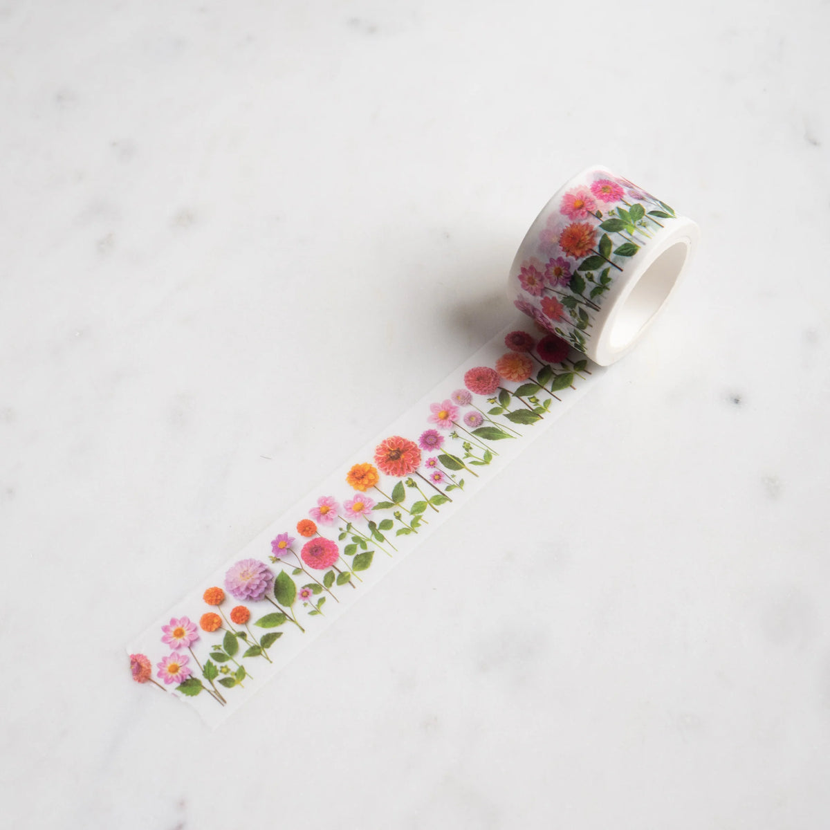 Dahlia Garden Washi Tape