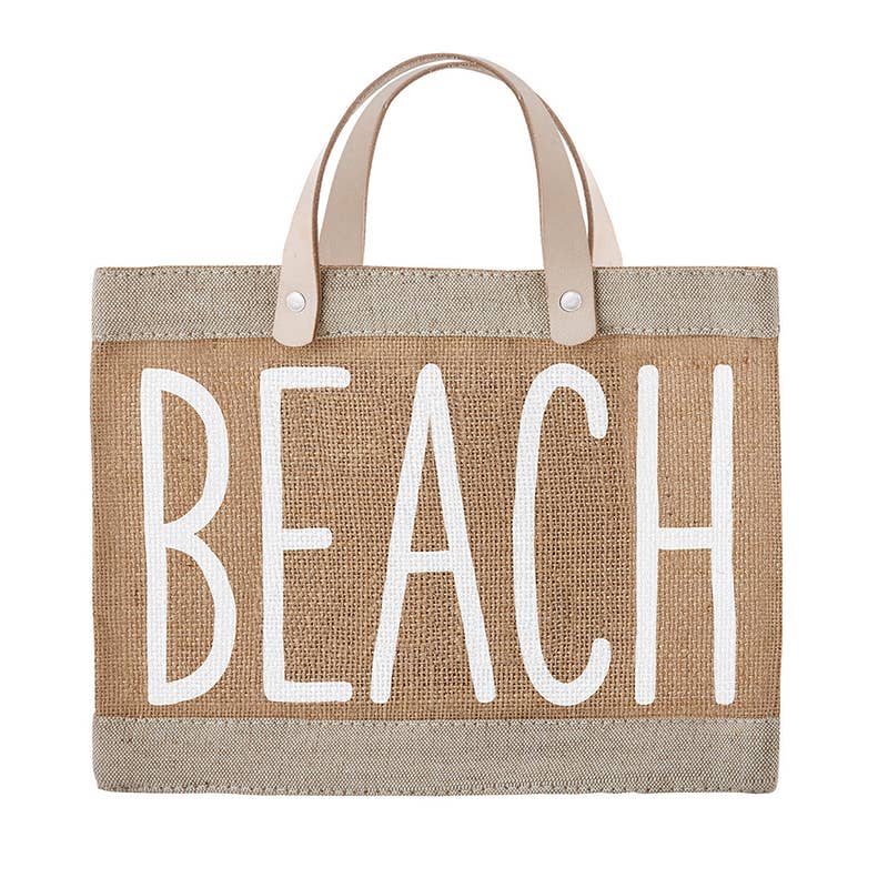 Mini Market Tote-Beach