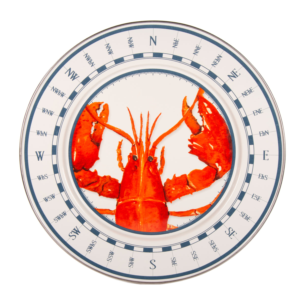 Lobster Enamelware Charger